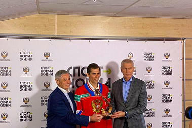 Министр спорта РФ объявил нового посла проекта «Спорт-норма жизни» на ЦСКА Арене
